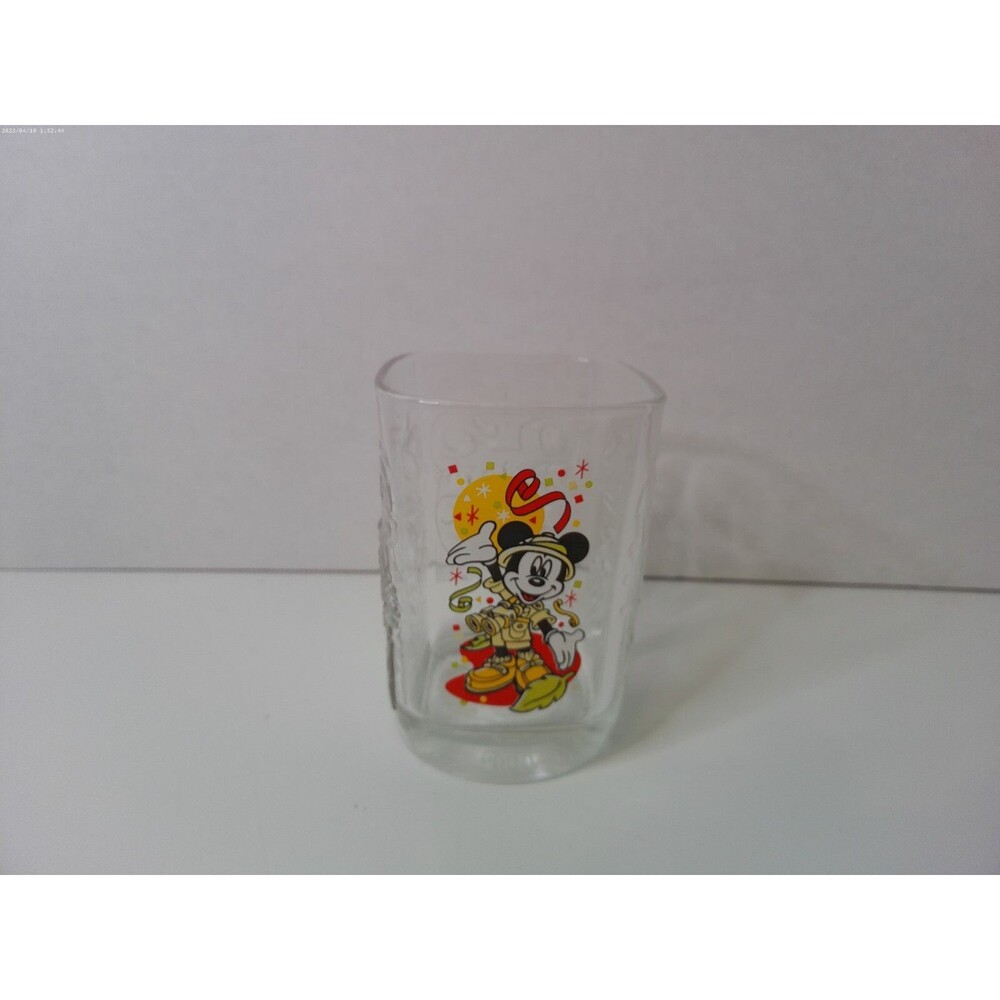 Walt Disney World Celebration! Vintage McDonalds 2000 Mickey Mouse Glass Cup